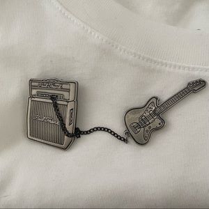 Vintage Paul Frank Pin Set Amp & Guitar